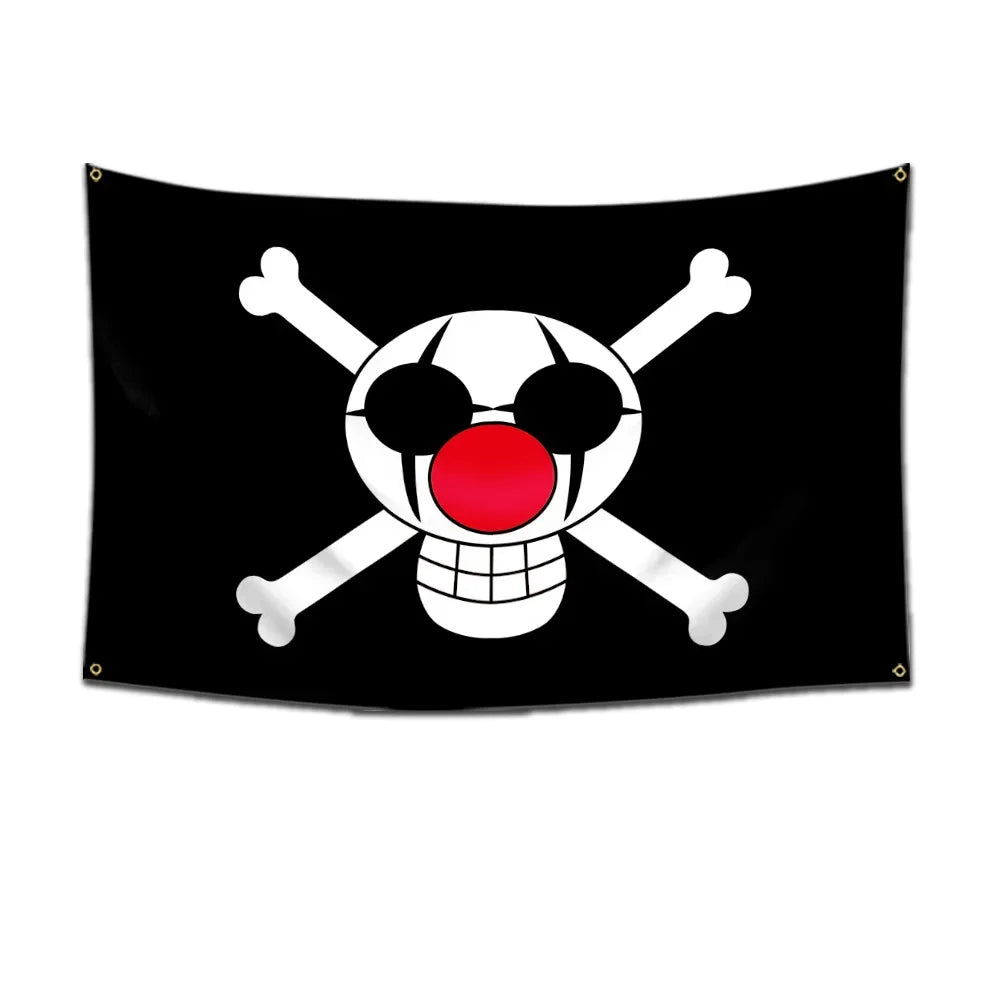One Piece Pirate Flags