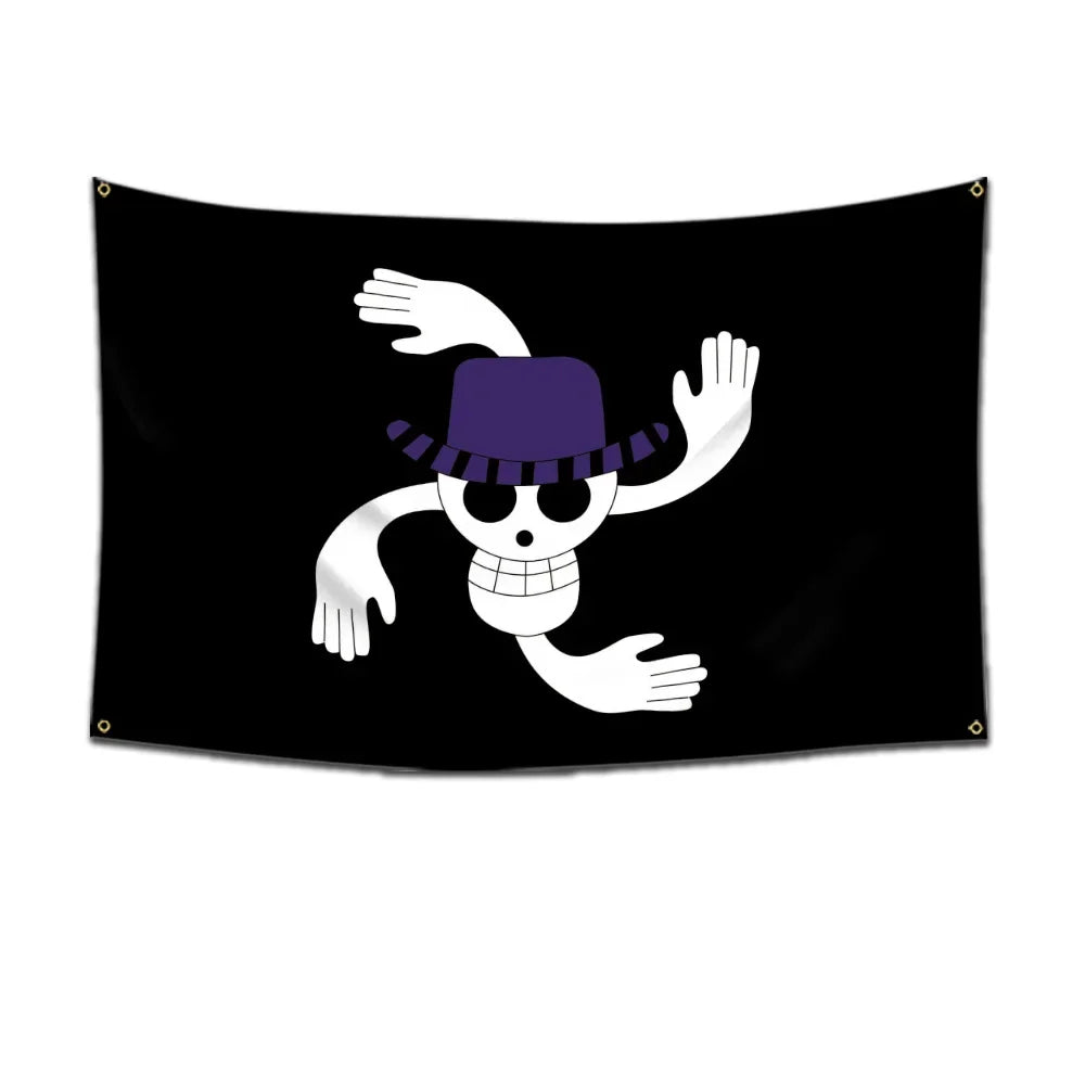 One Piece Pirate Flags