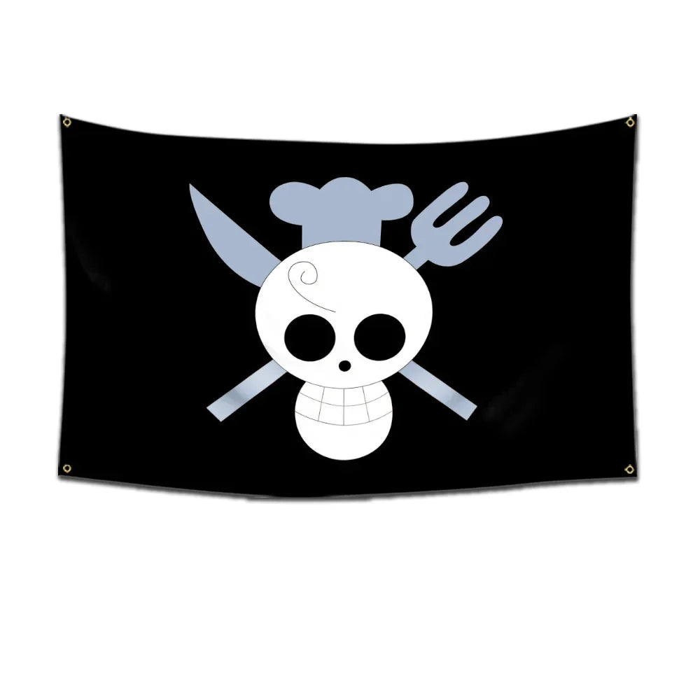 One Piece Pirate Flags