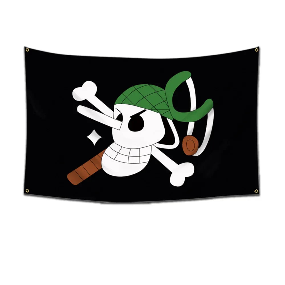 One Piece Pirate Flags