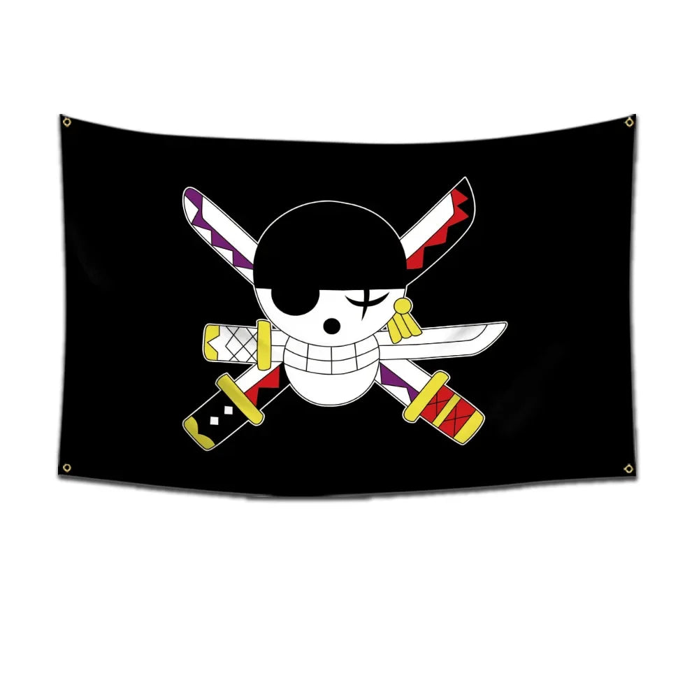 One Piece Pirate Flags