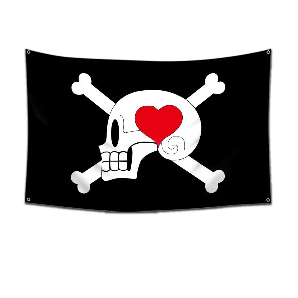 One Piece Pirate Flags