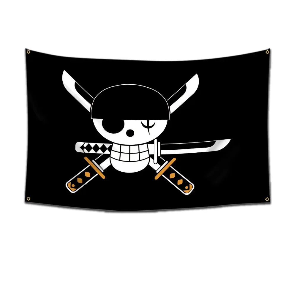 One Piece Pirate Flags