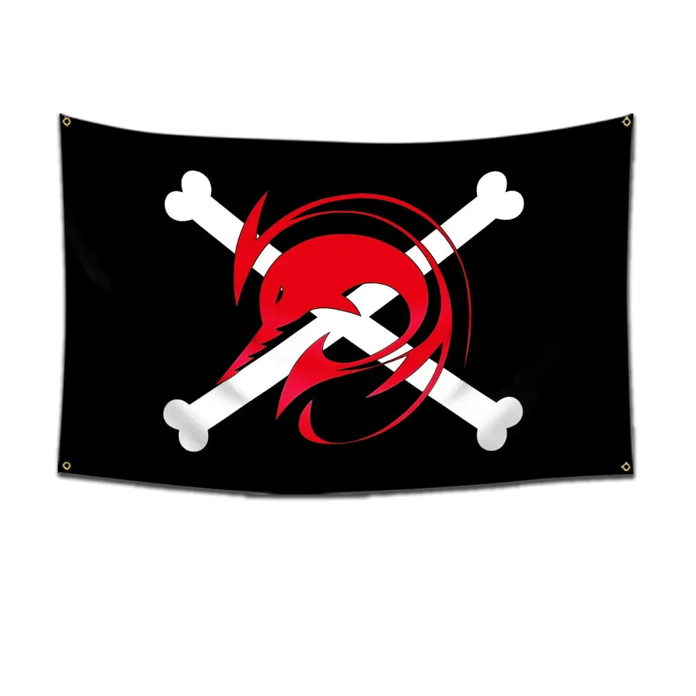 One Piece Pirate Flags