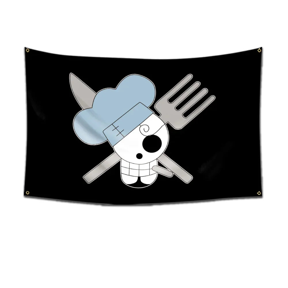 One Piece Pirate Flags