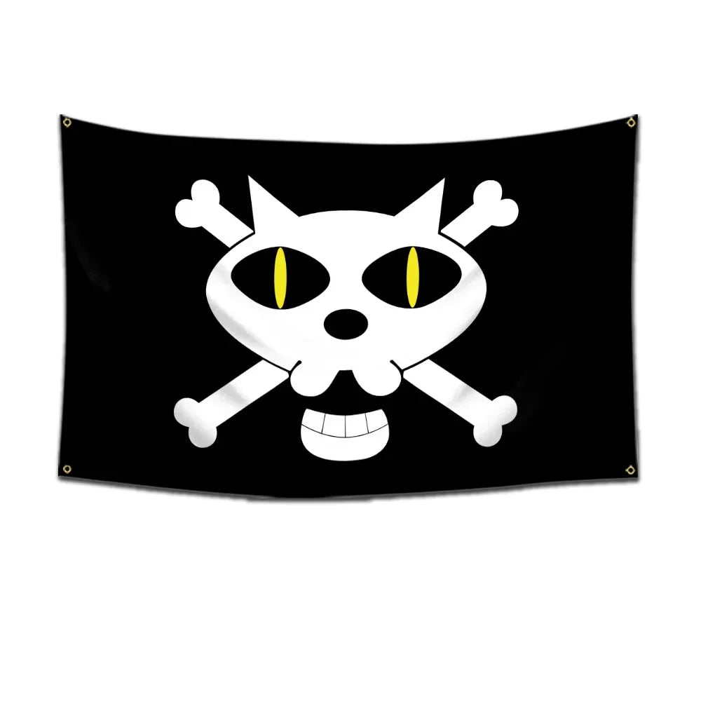 One Piece Pirate Flags