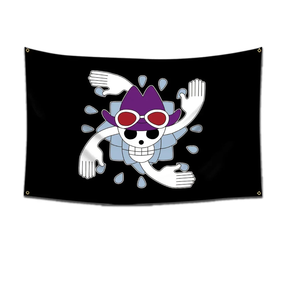 One Piece Pirate Flags